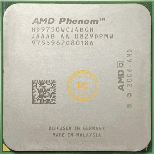 AMD Phenom X4 9750 2.4 GHz Quad-Core CPU Processor HD9750XAJ4BGH Socket AM2