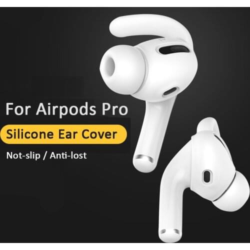 Silicone Earbuds Earphone Case for Airpods Pro Anti-slip Earhook Tip Cover for Apple Airpods Pro 3 Earphone Accessory