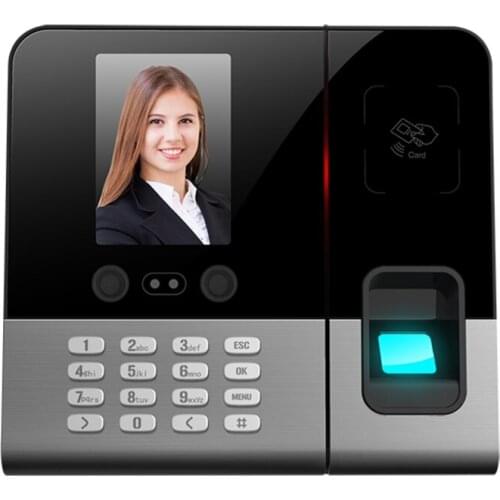 High Quality Face Recognition Fingerprint TCP/IP Time Attendance Rfid Card Time Recorder with Free Software