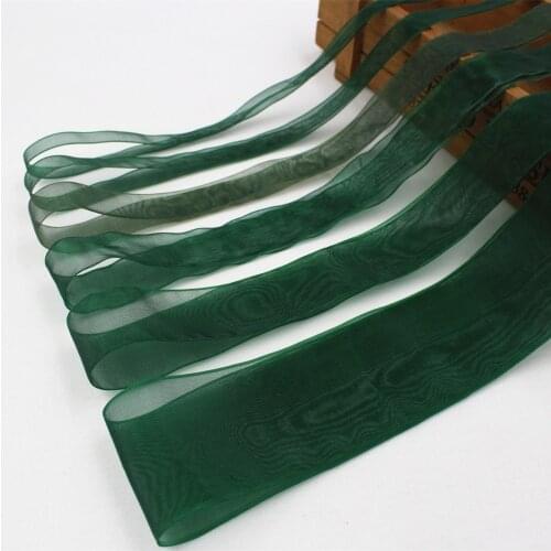 10 Yards solid color net organza ribbon Wedding Party Decoration Craft Decorations , DIY Handmade Materials