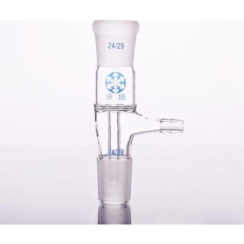 180 degree vacuum receiving tube 24/29,Vacuum receiving tube tail pipe,Straight type