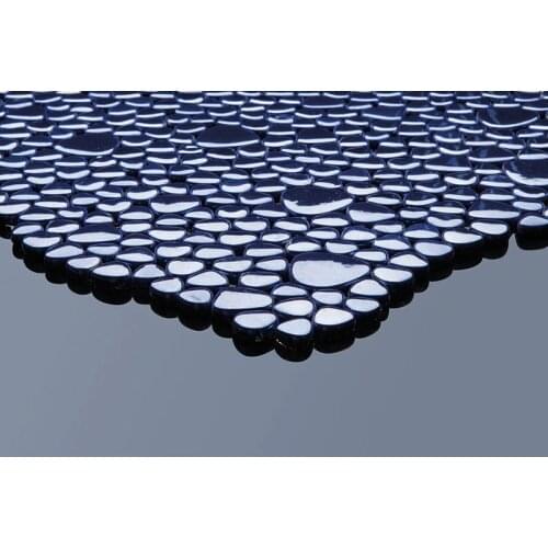 Pebble glass mosaic tiles FBY 103 price for 11 tiles