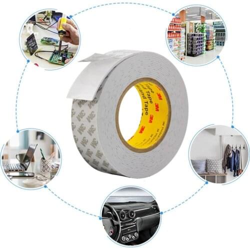 3MEVA Foam Double-sided adhesive hook wall stickers mirror photo frame nail-free high viscosity sponge tape