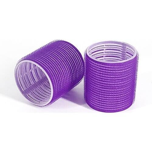 57mm 2pcs/Boxes Hair curling Large for Bang Magic Plastic automatic Hair Curlers for Home design hair styling