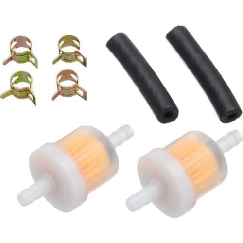 8pcs Motorcycle Car In-line Fuel Filter Upgrade Kit for Eberspacher Webasto Gasoline filter kit Parking Heater Diesel