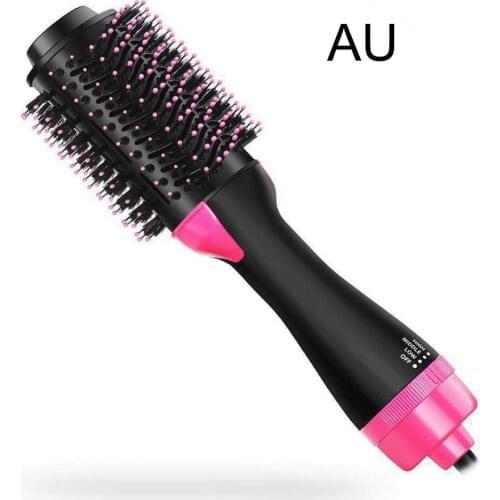 Hair Dryer Hot Air Brush Styler And Volumizer Straightener Curler Comb Roller One Step Electric Ion Blow Dryer Brush