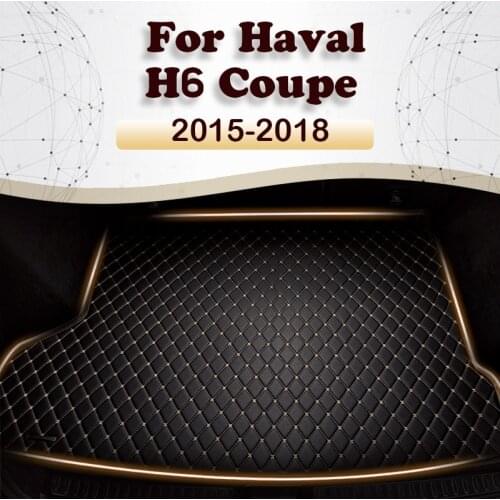 Car trunk mat for Haval H6 Coupe 2015 2016 2017 2018 2019 2020 2021 cargo liner carpet interior accessories cover