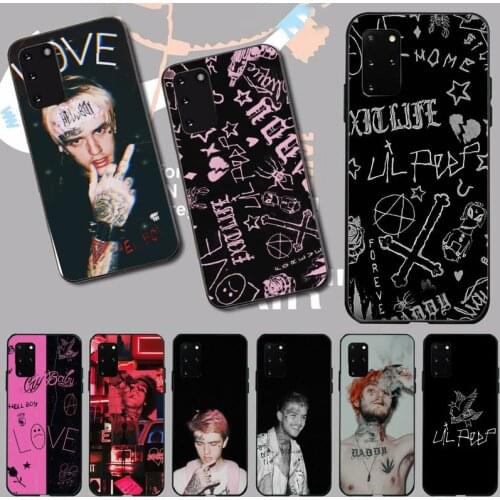 Lil Peep hip hop rapper Phone Case for samsung galaxy s21 s20 fe s10 s9 s8 s30 note 20 10 ultra plus pro lite 5G funda