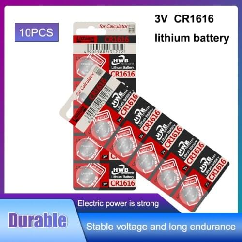 10pc original brand For maxell cr1616 3v button cell coin batteries for watch DL1616 BR1616 ECR1616 5021LC L11 L28 KCR1616