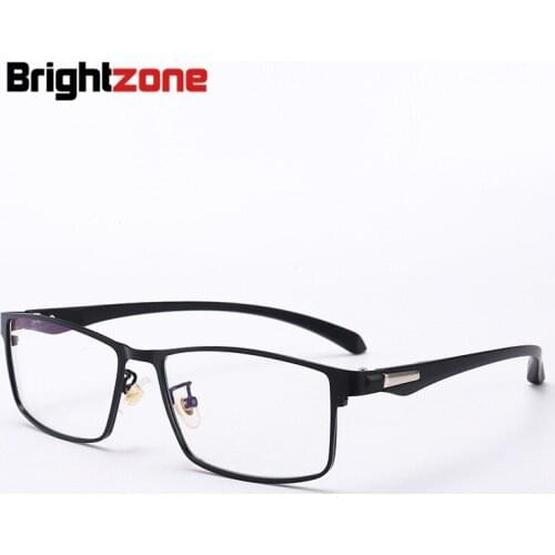Brightzone Anti Blue Ray Radiation Clear Glasses Man Metal Game Computer Goggles 2018 New Frame Eyewear Accessories Transparente