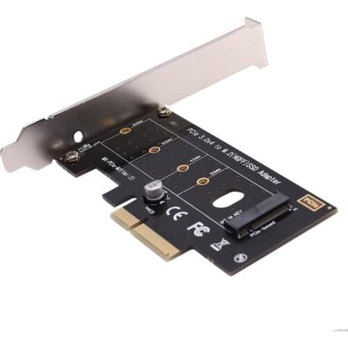 Pci-E Pci Express 3.0 X4 To Nvme M.2 M Key Ngff Ssd Pcie M2 Riser Card Adapter