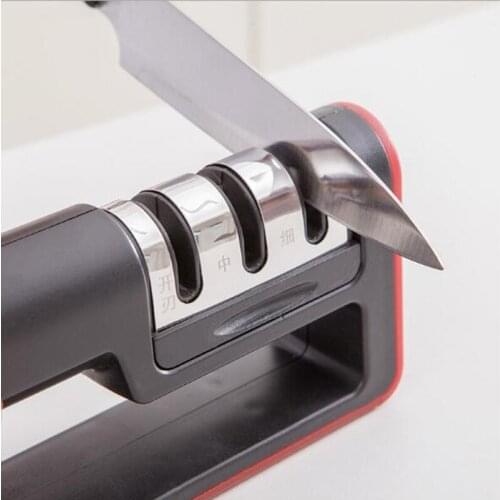 Professional Knife Sharpener Stainless Steel Ceramic Knife Sharpening Stone Tungsten Steel Diamond Sharpener Kitchen Tools