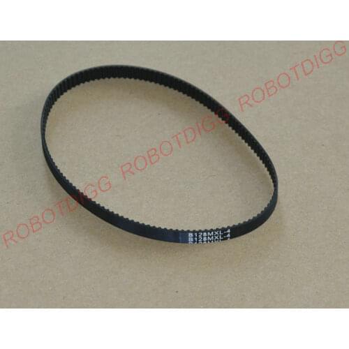10pcs/lot, MXL Timing Belt, Closed-loop, B128MXL, 6mm width