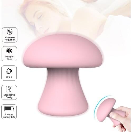 Silicone Smart Vibrating Eggs Vaginal Tight Exercises Mushroom Shaped Body Massager Jump Eggs Vibrator Sex Toy for Women