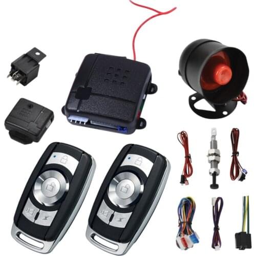 1 Set of Car Alarm System Smart 12V Locking Alarm System for Car Vehicle