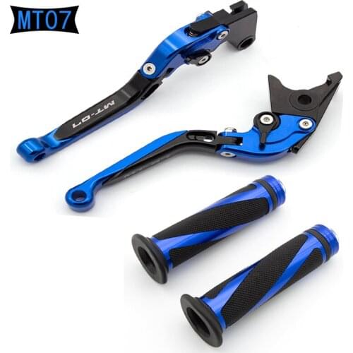 Motorcycle Folding Extendable Brake Clutch Lever Hand Grip For Yamaha FZ-07 MT-07 MT 07 tracer 700 2014-2020 2015 2016 2017 2018