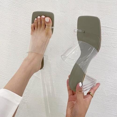 Women Sandals 2021 Outside Fashion High Heels Sexy Women Pumps Shoe Women Summer Shoes For Women Footwear Shoes High-Heeled