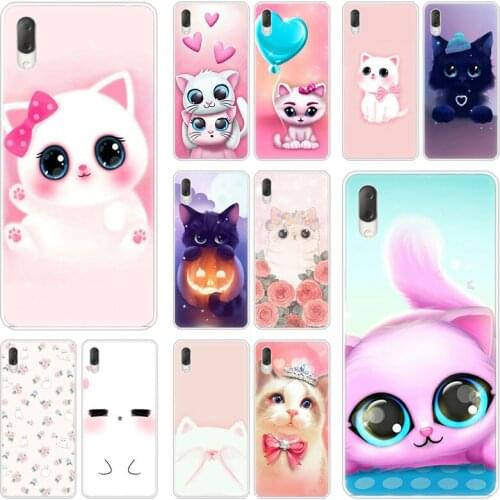 Cartoon Cute Cats Hard Case For Sony Xperia L1 L2 L3 X XA XA1 XA2 XA3 Ultra 10 Plus E5 XZ XZ1 XZ2 Compact XZ3 XZ5 2 20 Cover