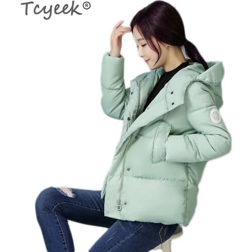 Winter Fashion Women Jackets Short Design Cute Cotton Padded Pink Coats Casual Warm Hoodies Loose Padded Parkas Casaco Feminino