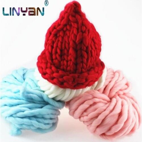 2 pieces * 250g Thick Woolen yarn for crochet Korea Hand knitting yarn for knitting Crochet thread Cap Sweater Wool thread zl6