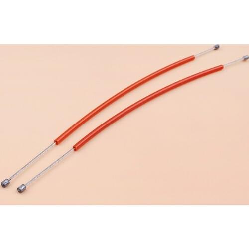 2Pcs/lot Throttle Cable Line for Husqvarna 445 445e 450 450e Chainsaw Parts Replace 504098801