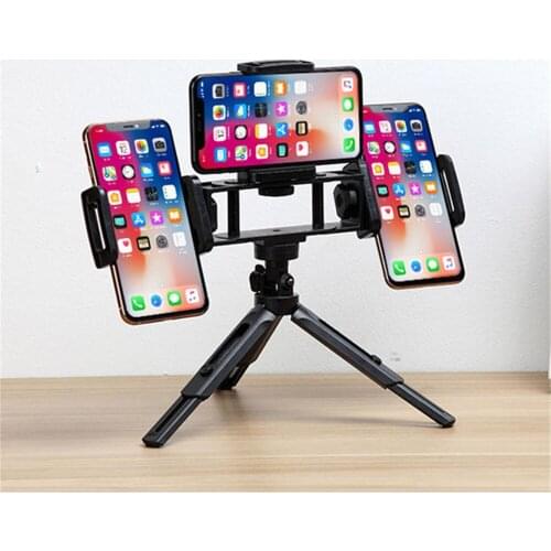 3 Machine Tabletop Mini Flexible Tripod For Phone Live Youtobe Stand Holder Smartphone Iphone Camera Cellphone 3 Position