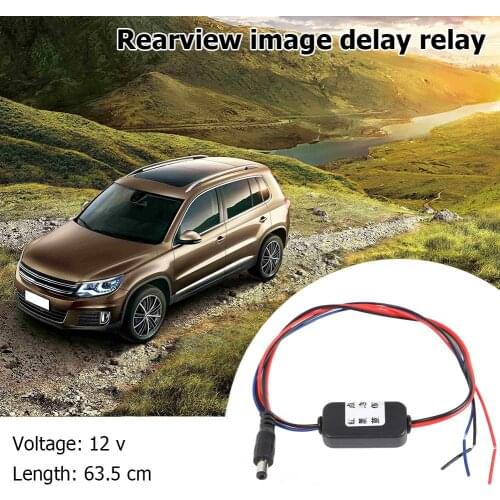 Car Rear View Camera Delay Timer Relay Filter for Passat Touran Compact and Portable Carry Car Replacement Parts