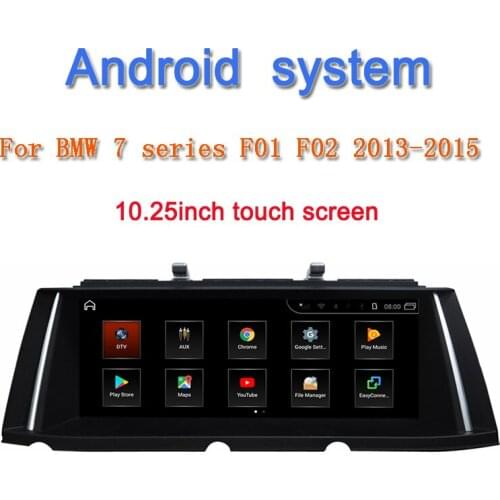 Android 9.0 Car Multimedia GPS Audio Radio Stereo For BMW 7 Series F01 F02 F03 F04 2008-2015 Original CIC Style Navigation NAVI