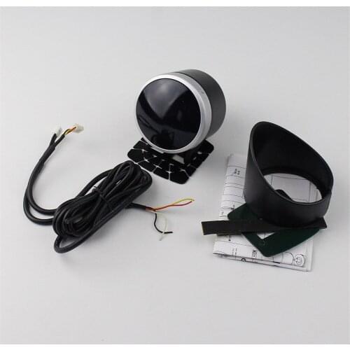 White&Red Light 2.5 Inch 60mm Car Turbo Boost/Oil Temp/Water Temp/Oil Press/Vacuum/Volt/Tachometer Gauge Meter