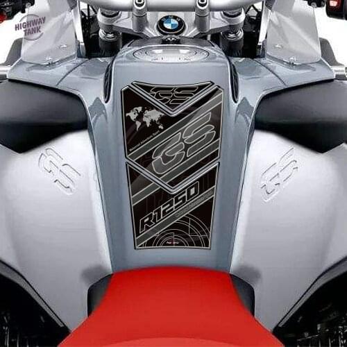 3D Resin Motorcycle Tank Pad Protector Case for BMW R1250GS ADV Adventure
