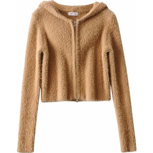 Женские кардиганы с капюшоном Davidyue China At AliExpress