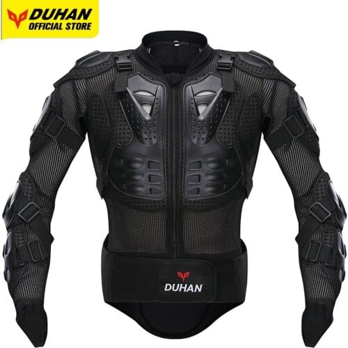 DUHAN Motorcycle Body Armor Motorcycle Armor Protection Moto Racing Body Protector Jacket Motocross Equipment Accessories