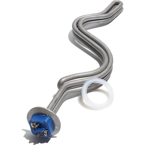 1 1/2 Inch/50.5mm Tri-clamp 304SUS Water Heater Element for Homebrew and Distilling 240V 4.5KW/5.5KW/6.5KW Electric Heating Tube