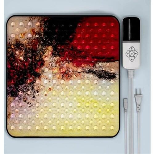 305mm*360mm Infrared Physiotherapy Electric Heated White Foot Warmer Massager (MR-MFW-6001)