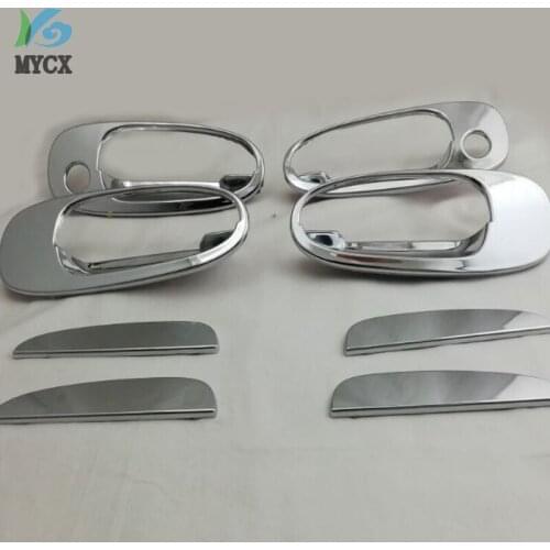 For Toyota Corolla 1996 ae110 ae111 ae112 ABS Chrome Door Handle Cover Car Accessories Car Styling 8pcs