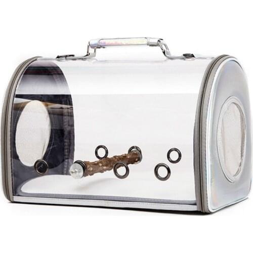 New Style Pet Handbag Fully Transparent Pet Space Bag Parrot Diaper Bag Pet Supplies Bird Cage