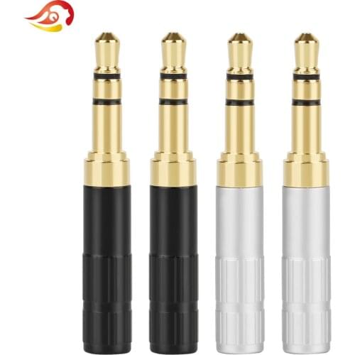 QYFANG 3.5mm Headphone Pins Earphone Plug Adapter Audio Final Design Pandora Hope For Denon AH-D600 D7100 D7200 For Beyerdynamic