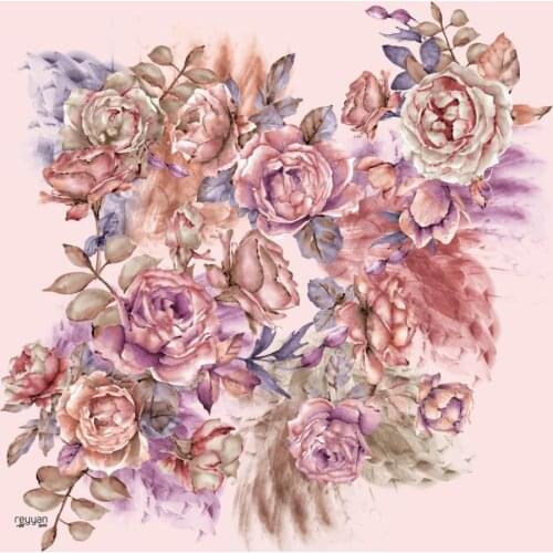 REYYAN SILK TEXTURED OYALIK WRITING-12-RENK-24