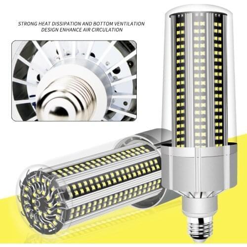 10pcs E27 LED Corn Lamp E39 E40 Garage Light 80W 100W 120W 150W 200W Warehouse Market Factory CommercialLight Wholesale Cheap