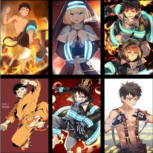 Cross Stitch DIY Painting 5D Diamond Home Decor Japanese Anime Picture Embroidery Pattern Wall Sticker Mosaic Full Round Drill