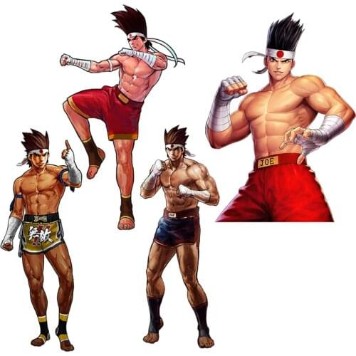 Three Ratels CDM375 Joe Higashi Anti Scratch Film With Watterproof Protected Anime Personalized Decal Sticker