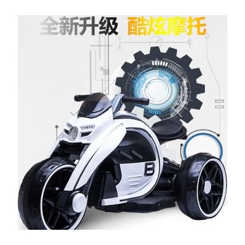 Factory offer ! Childrens electric motorcycle tricycle kids toy car baby battery car charging can sit 2-7 years old boy or girl