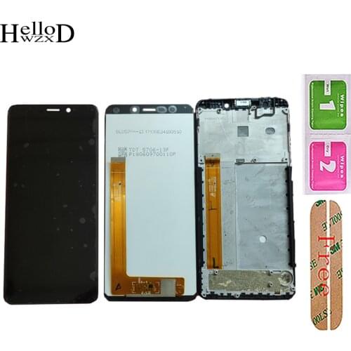 Mobile LCD Display For Multilaser MS60X LCD Display With Touch Screen Digitizer Panel Sensor Assembly Tools 3M Glue