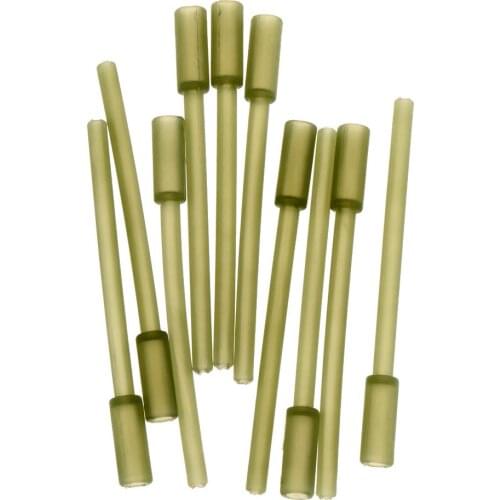 10/20/30 pcs Plastic Angling Supplies Plastic Inline Carp Coarse Lead Mould Inserts Tubes 60mm Fishing Tools Fishing Tackle