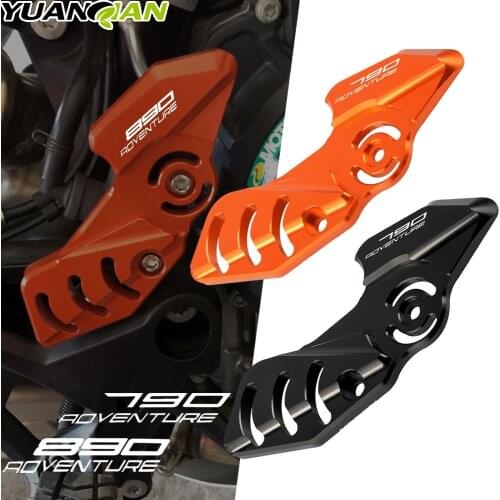 890 ADV Motorcycle Heel Protective Cover Guard Brake cylinder guard set FOR 790 890 Adventure R S Engine Oil Filter Cover Cap