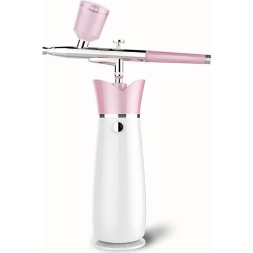 Oxygen Injection Spray Handheld Airbrush Air Compressor Oxygen Beauty Skin Care Equipment Facial Skin Moisturizing Injection