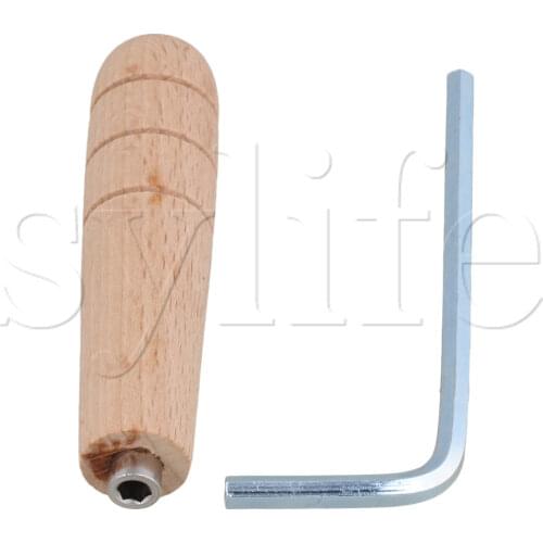 Wood &Alloy 4mm Adjustment Truss Rod Hex Wrench Tool for Ukulele Guitar
