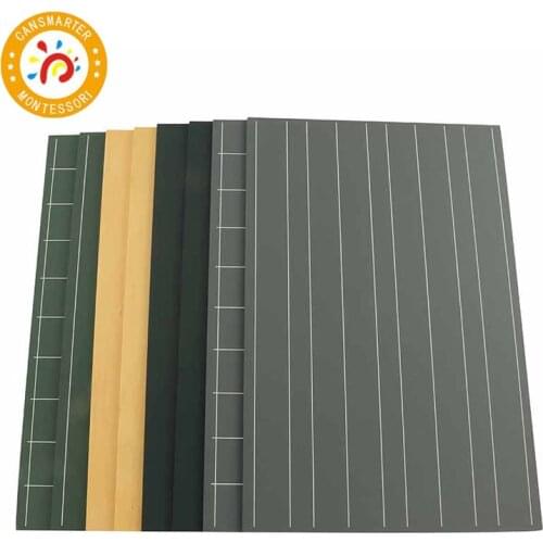 Baby Toy Montessori Material Blank Green Boards Language Writing Teaching Aids Language Learning For School Children