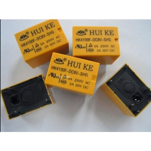 HOT NEW HK4100F-DC9V-SHG HK4100F-DC9V HK4100F DC9V 9VDC 9V HKE DIP6