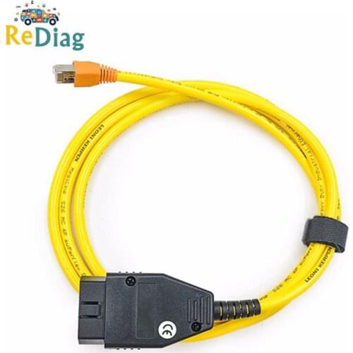 ENET cable for BMW F-series ICOM Ethernet to OBD2 16PIN Adapter Data E-SYS Cable Coding Hidden Data Tool